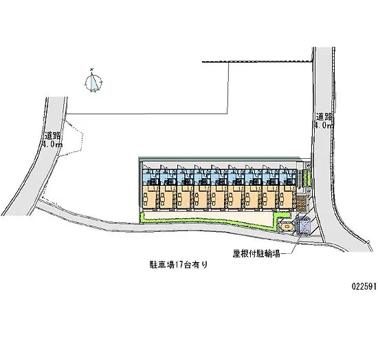 ★手数料０円★長野市柳原　月極駐車場（LP）